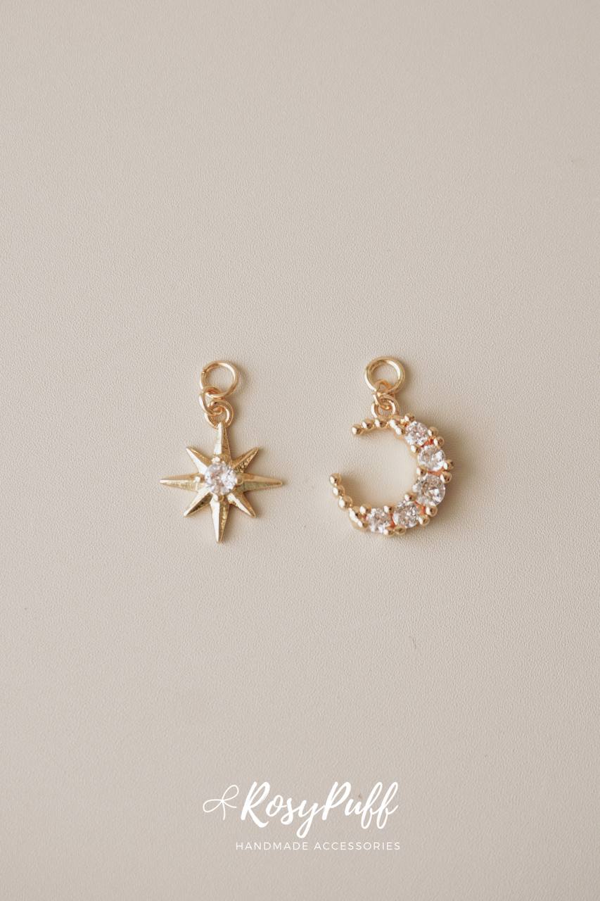My Stars & Moon Pendants ( For Ear Cuffs )