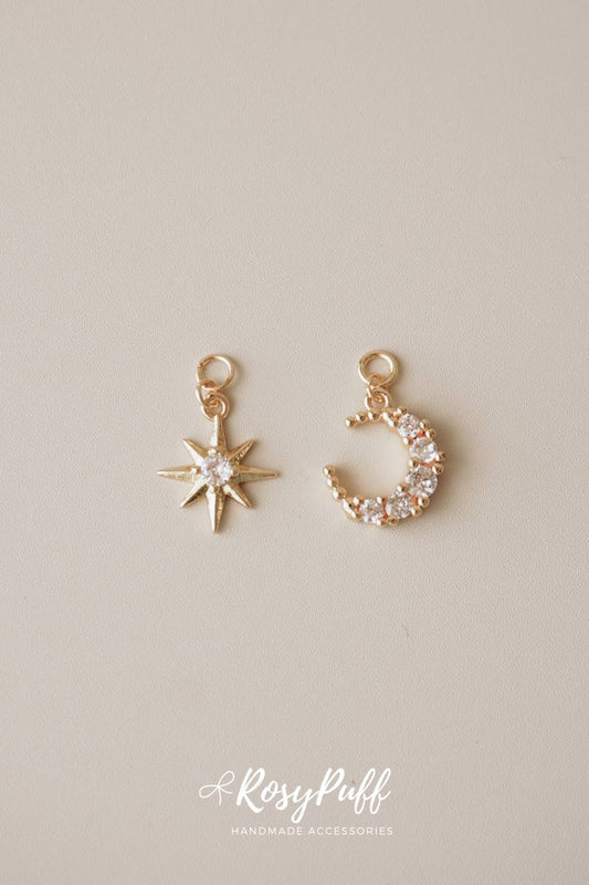 My Stars & Moon Pendants ( For Ear Cuffs )