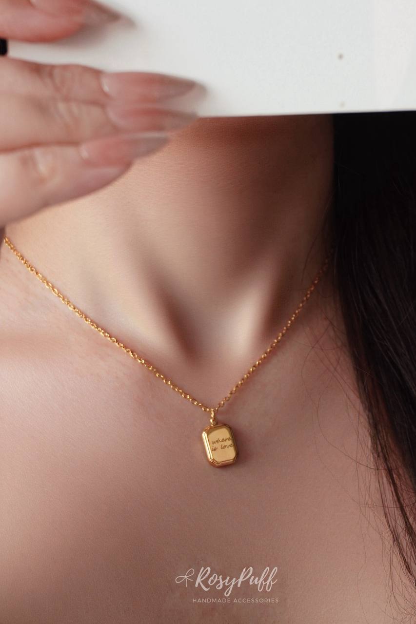 Seren Letter Necklace