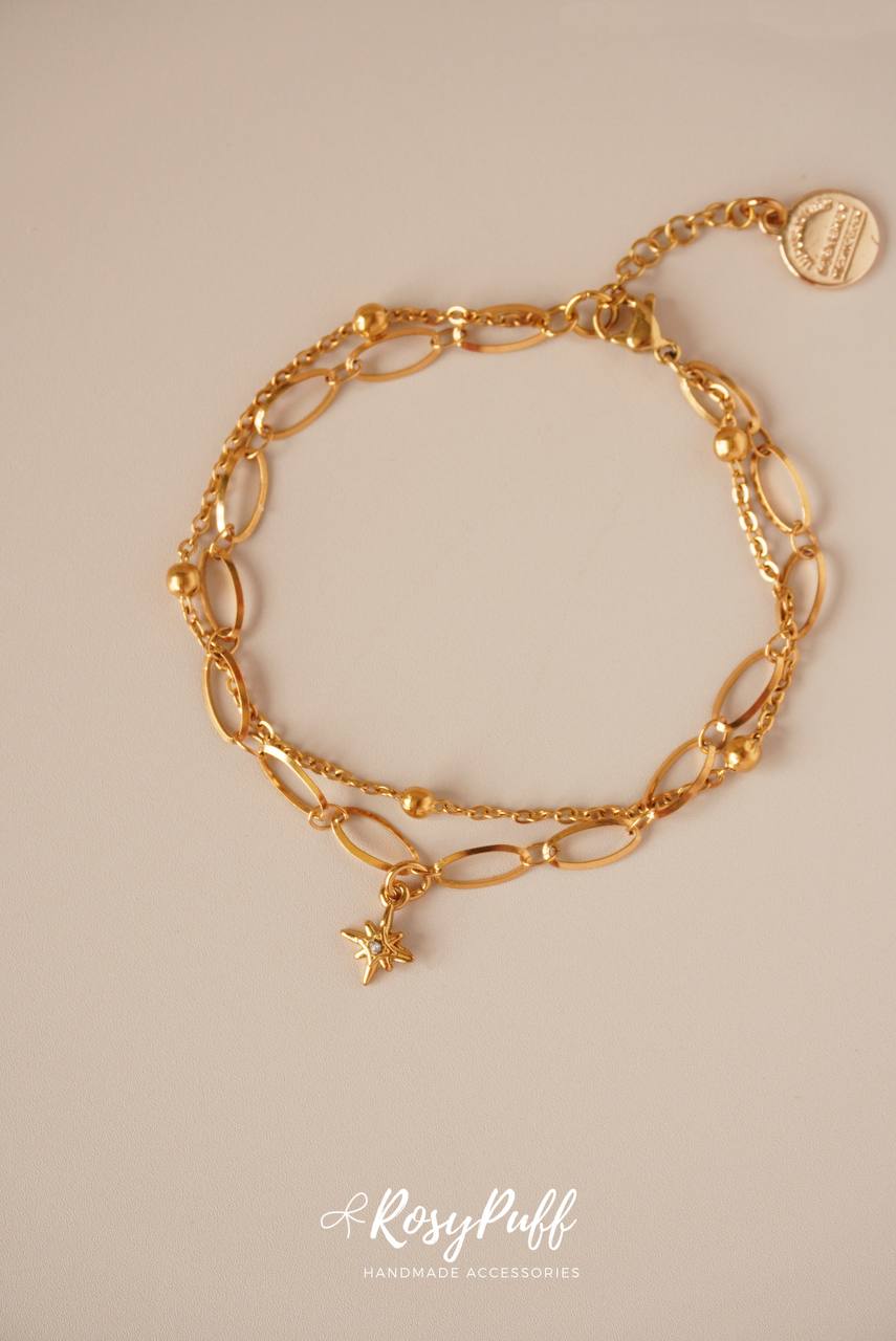 Opalite Duo layers Bracelet