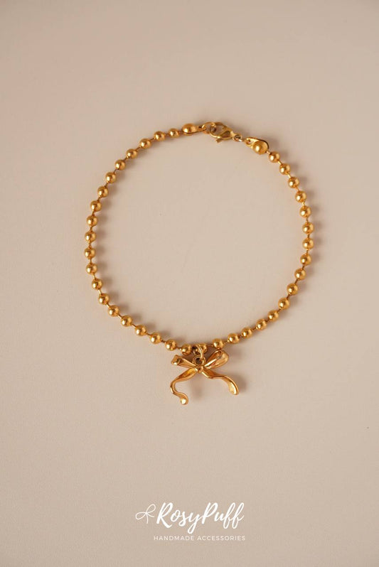 Valine Bow Bracelet