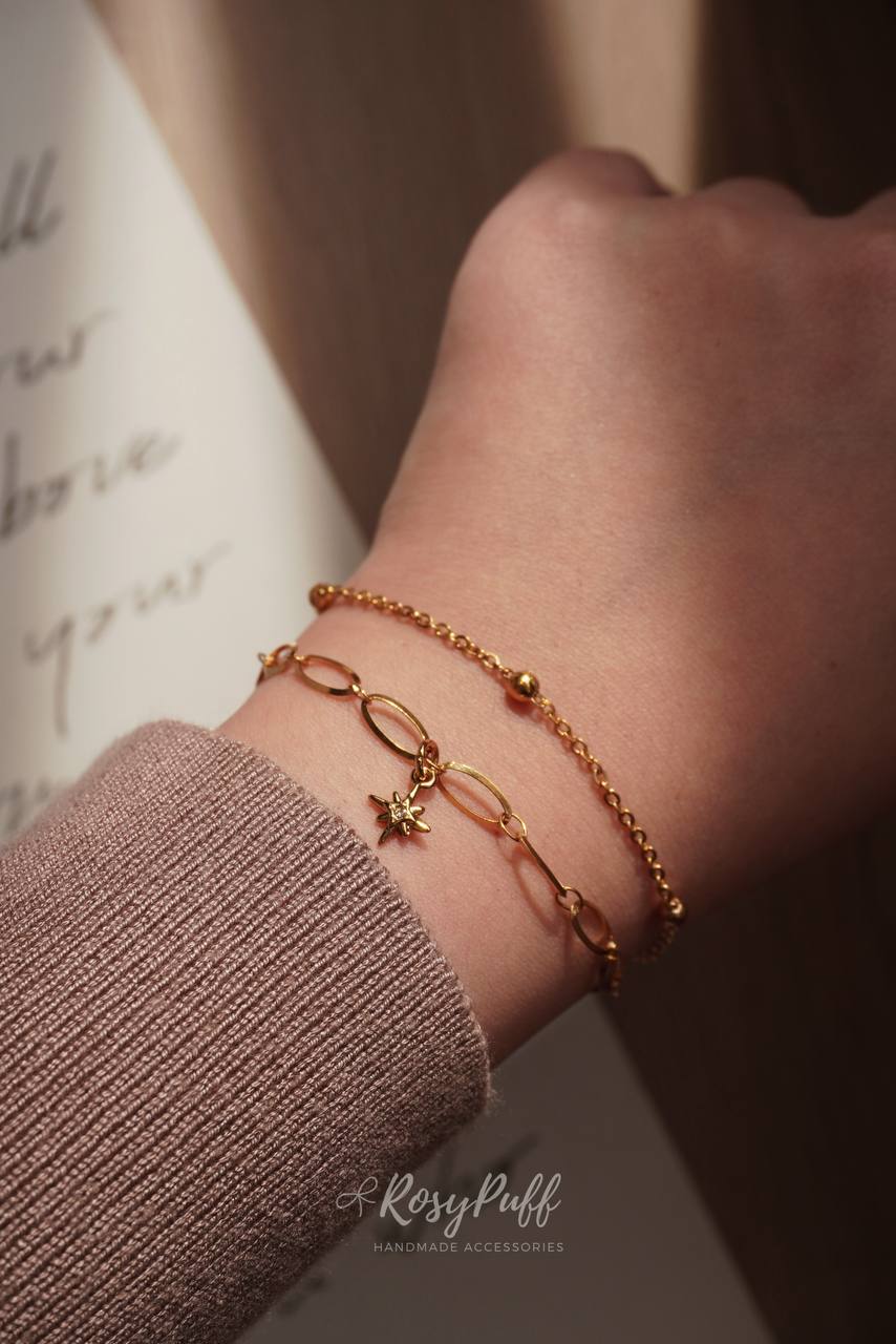 Opalite Duo layers Bracelet