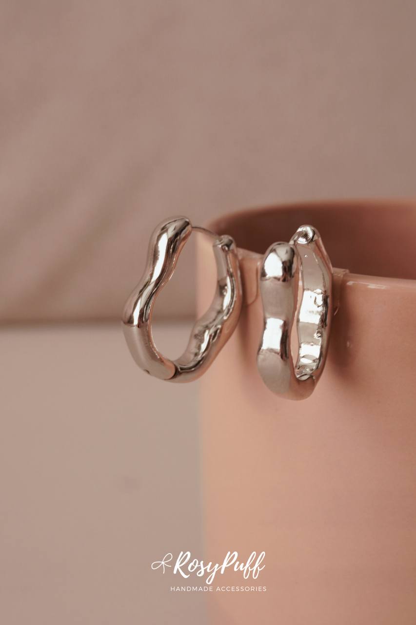 Silver Luminous Earrings