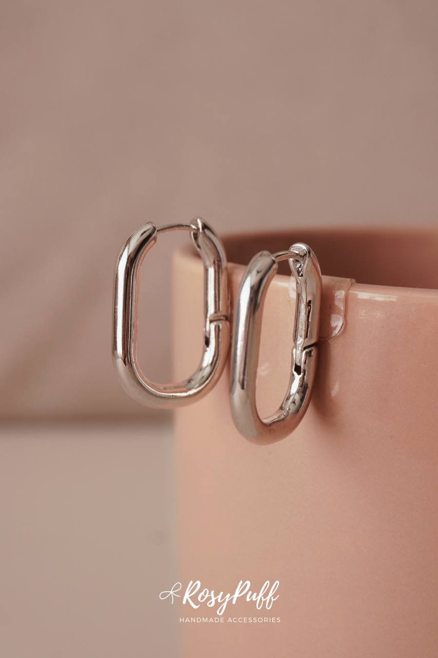 Nora Earrings In Silver