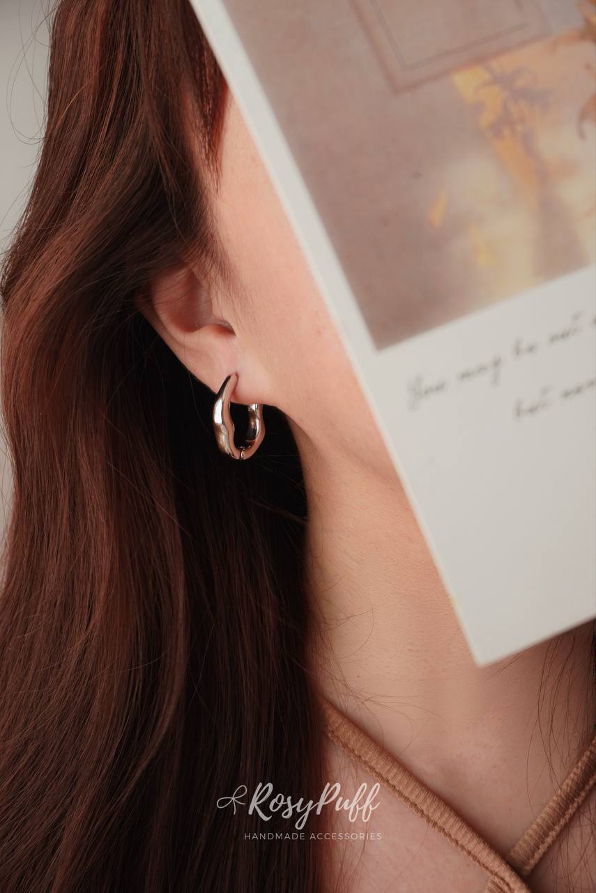 Silver Luminous Earrings