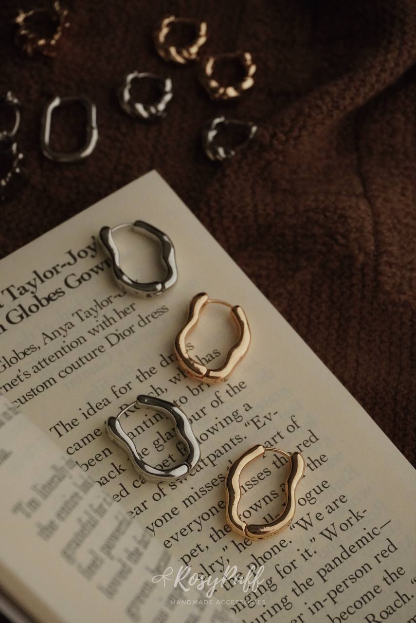 Silver Luminous Earrings