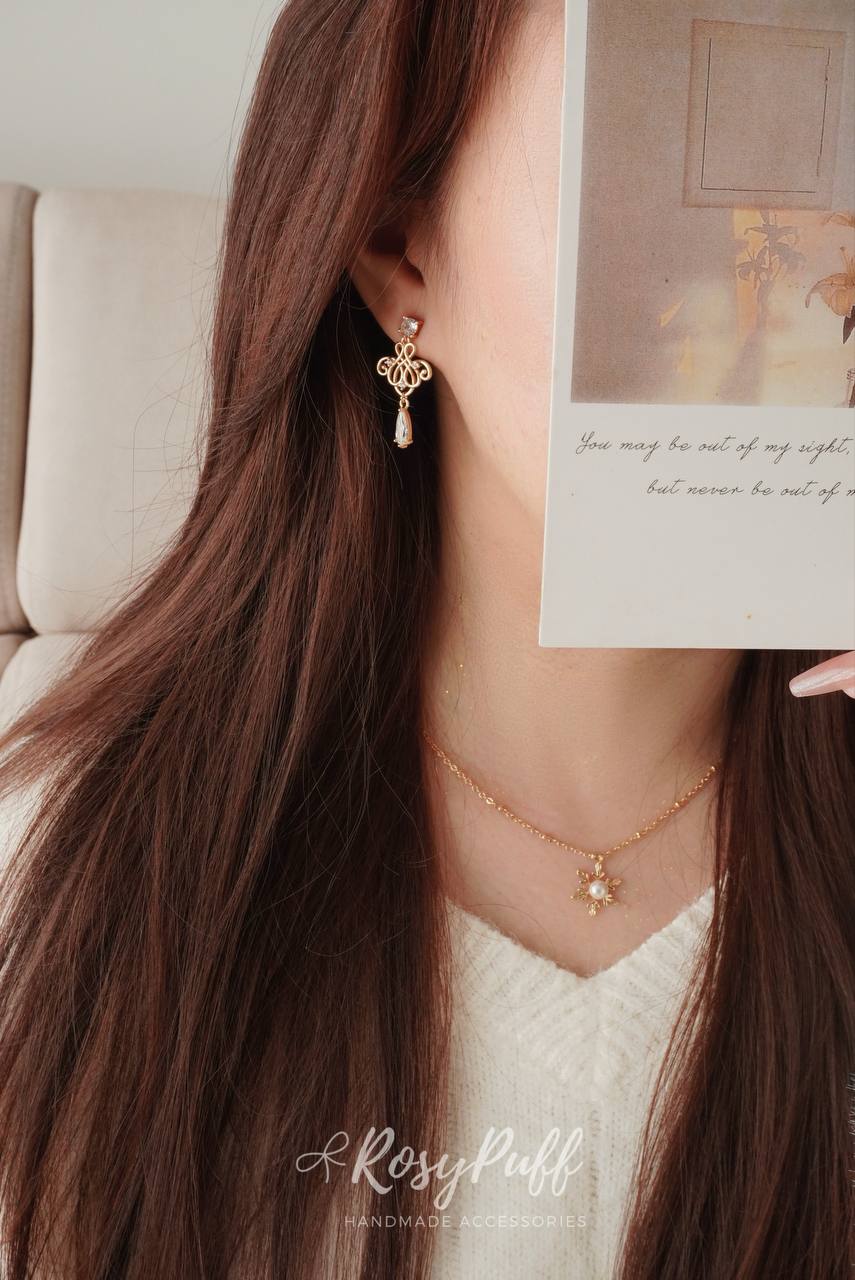 Snowy Earring In Blue 2.0