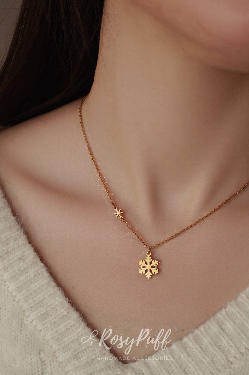 Midnight Snowfall Necklace