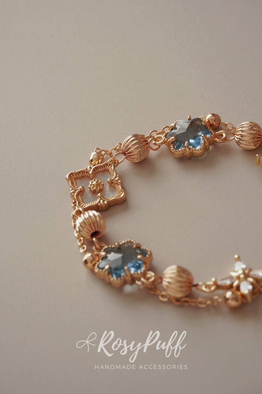Snow Stardust Bracelet In Blue 2.0