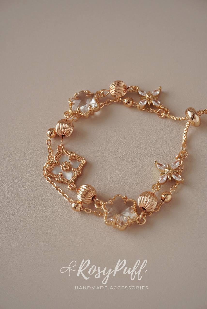 Snow Stardust Bracelet In White 2.0