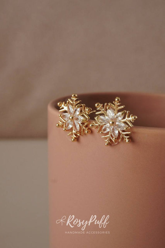 Glittering  Frost Earrings