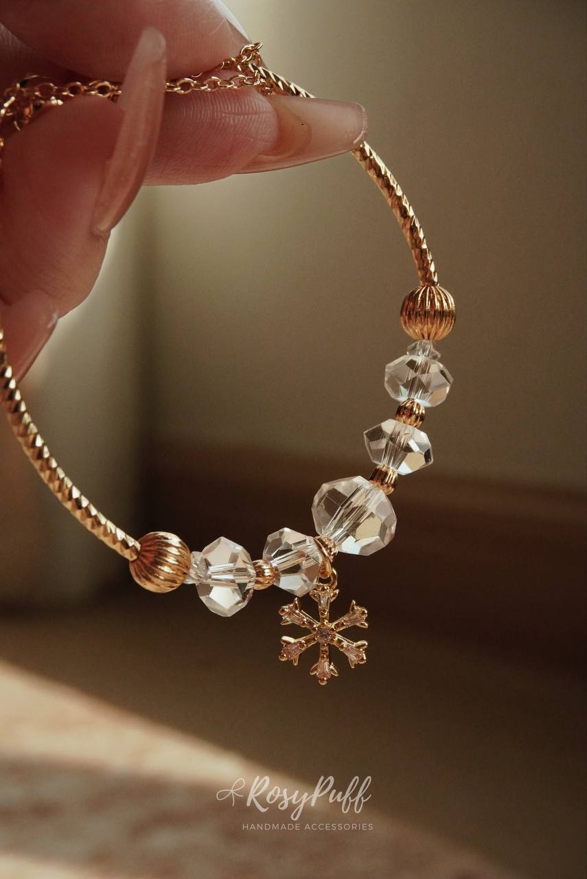 Icy Sparkles Bracelet In Gold