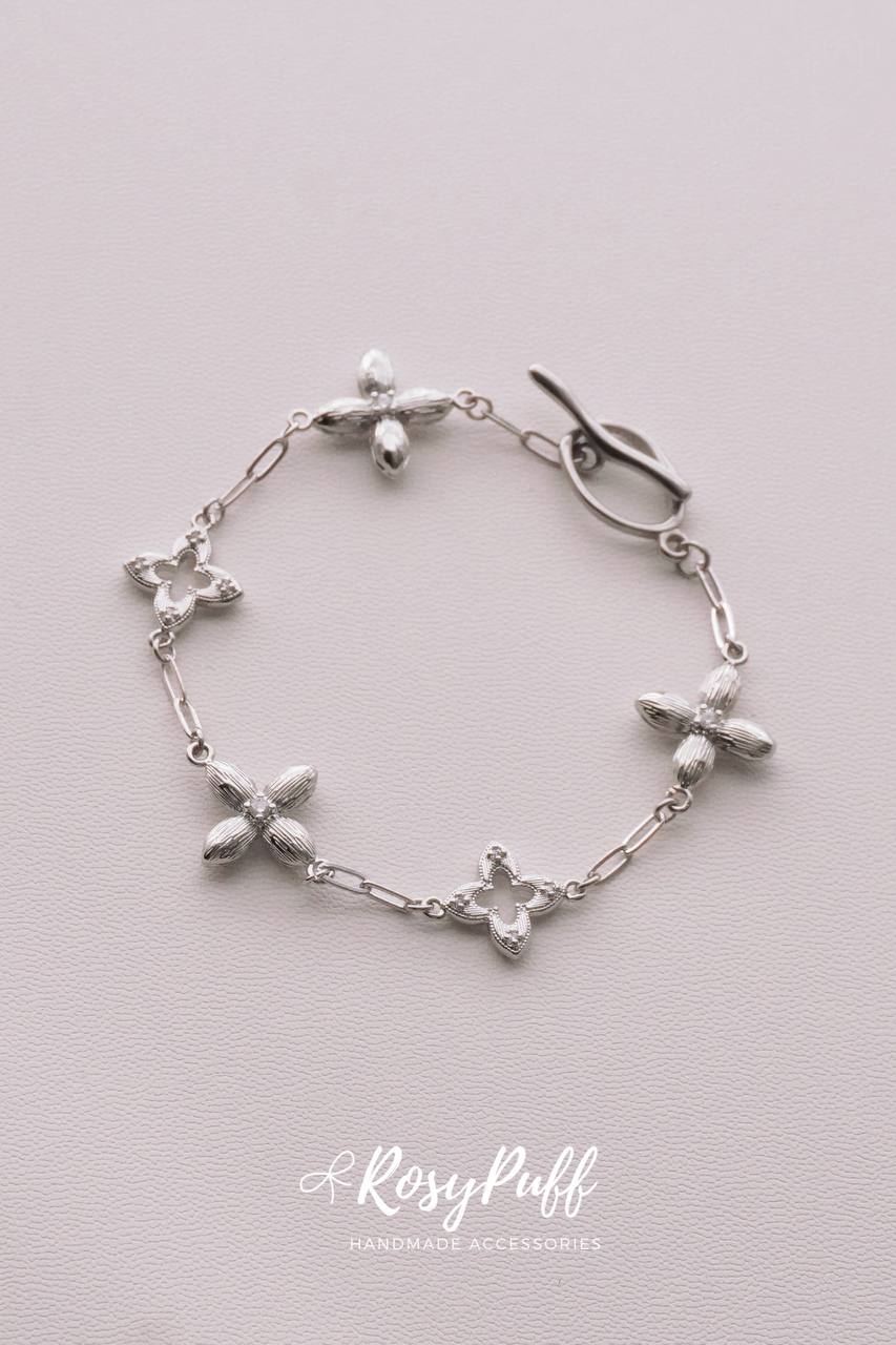 Silver Silk Bracelet
