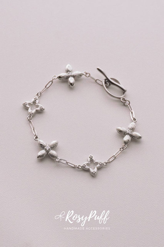 Silver Silk Bracelet