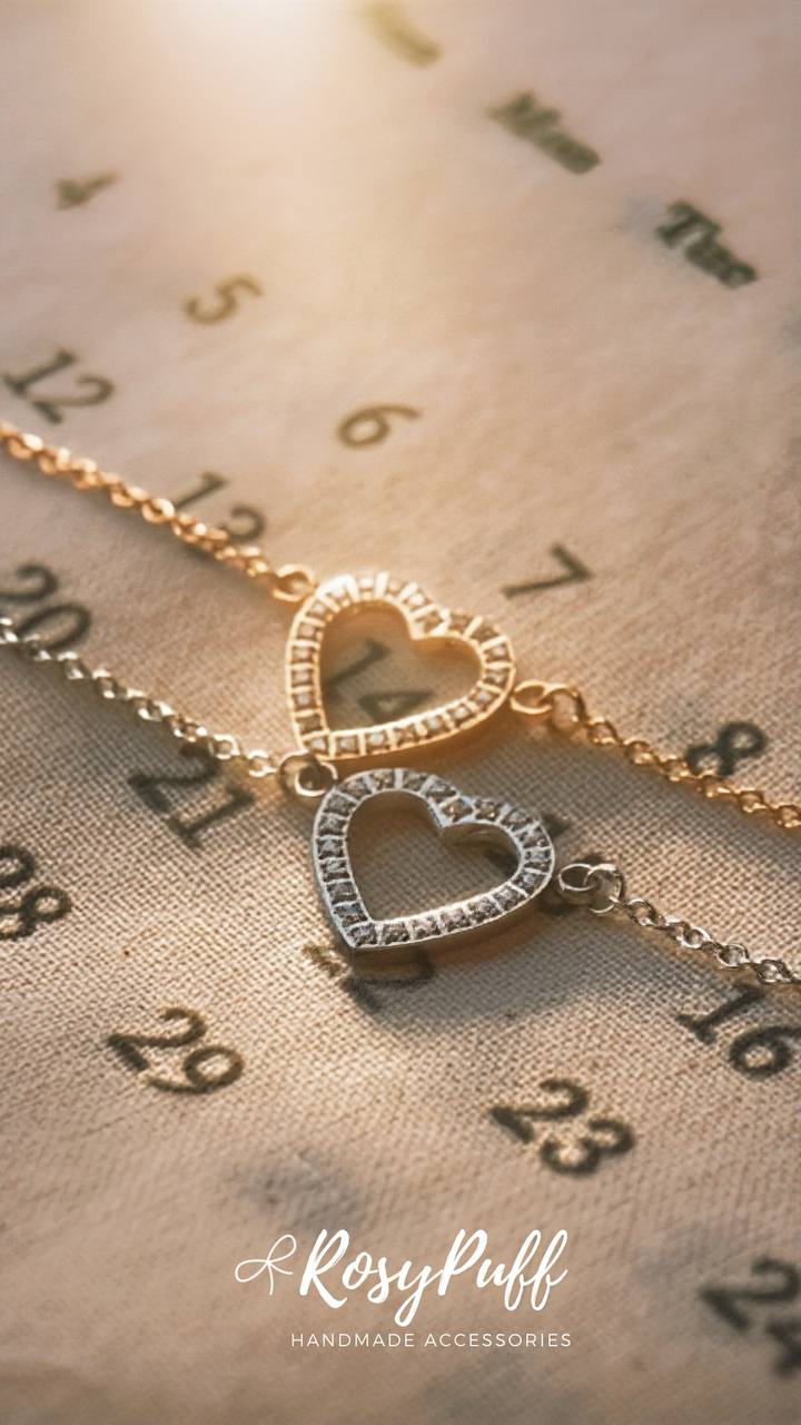 Bare Heart Bracelet In Gold