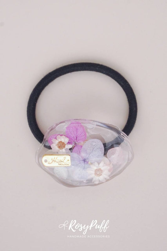 Floral Garden Elastic Hair Tie