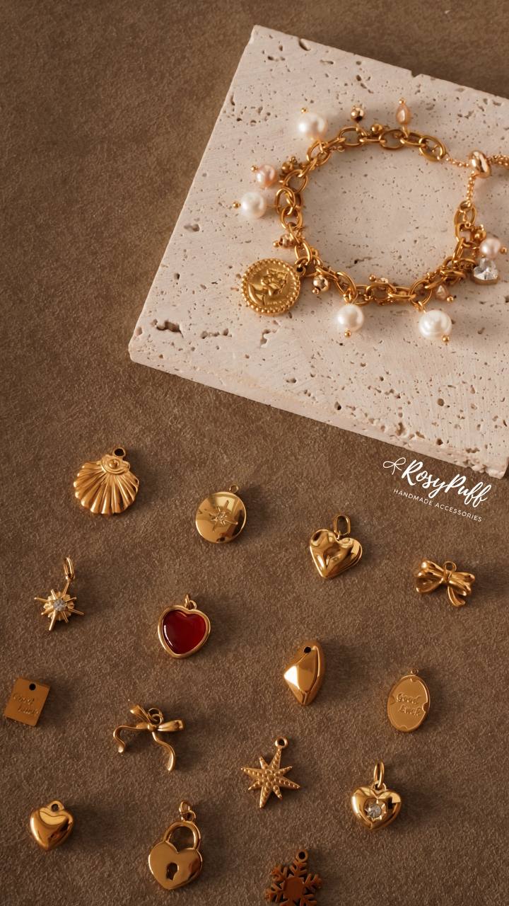 My Story Bracelet Bracelet w customizable charms (Water Resistant)