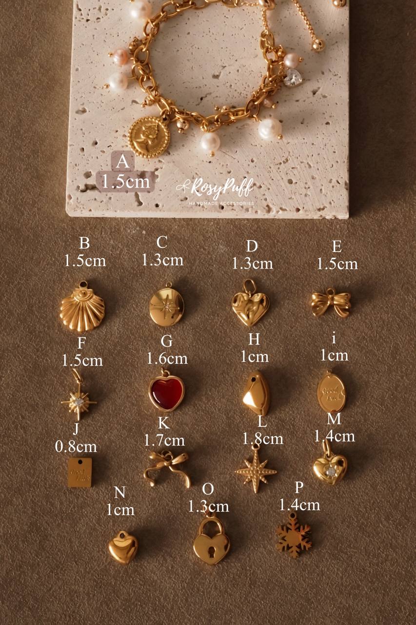 My Story Bracelet Bracelet w customizable charms (Water Resistant)