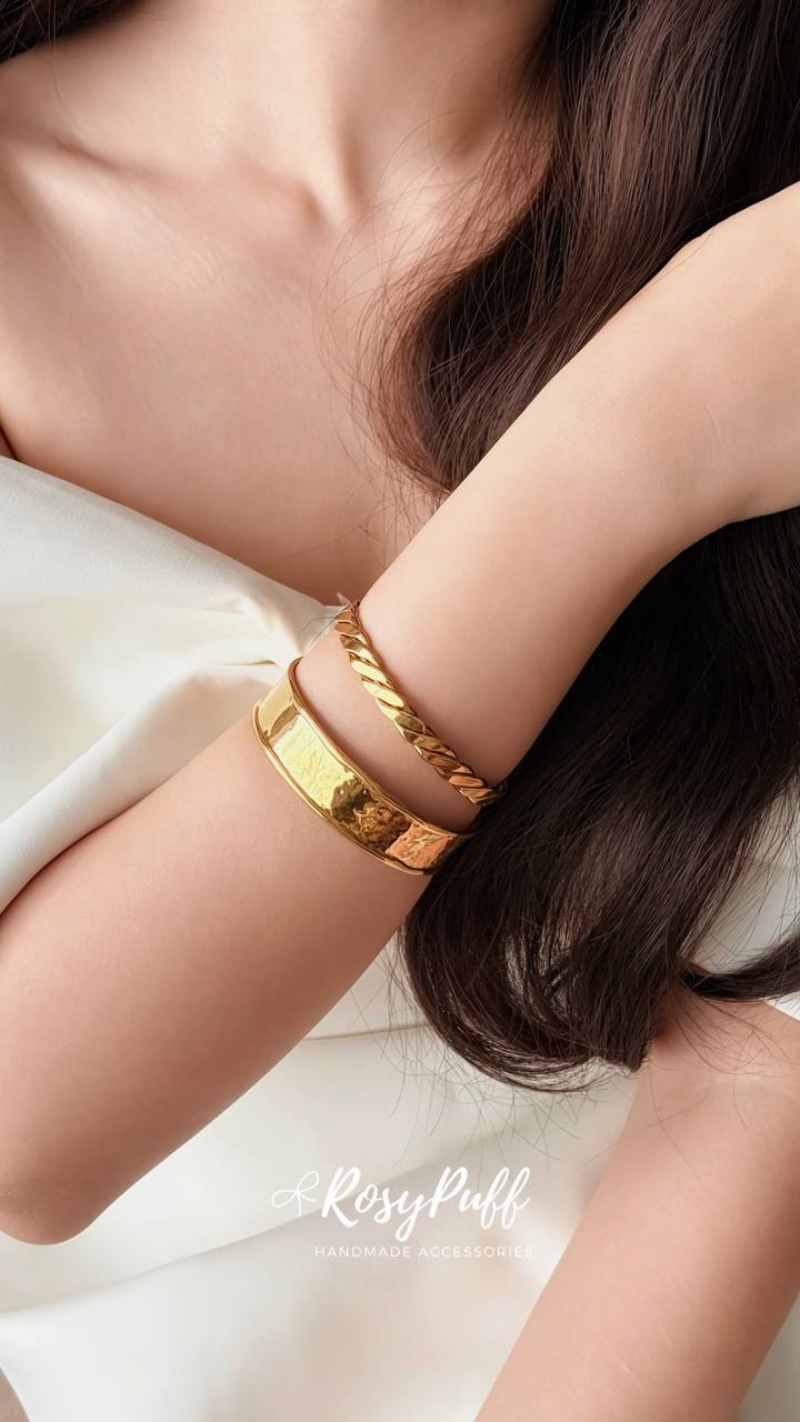Braided Aurelia Bangle (Water Resistant) PRE-ORDER
