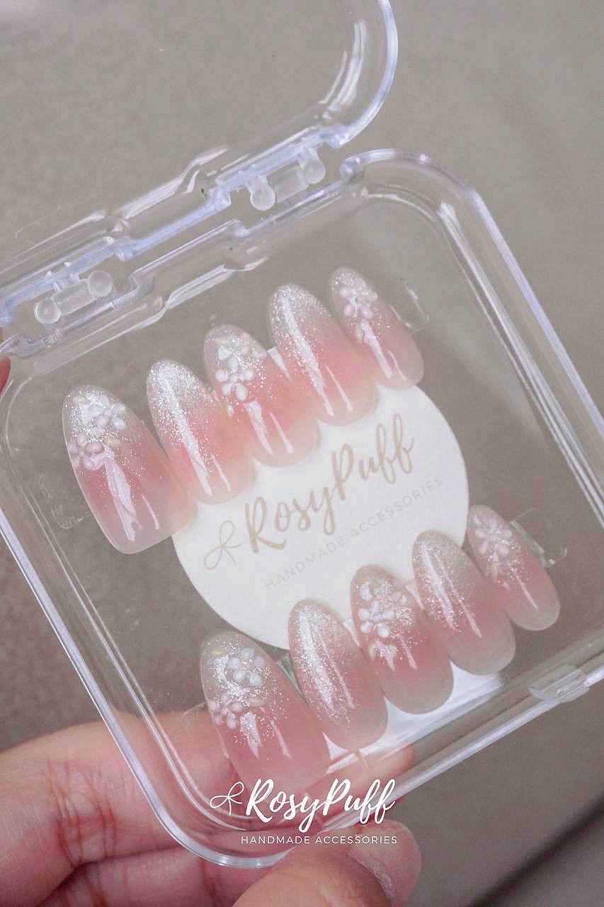 Morning Petals Press-On Nails