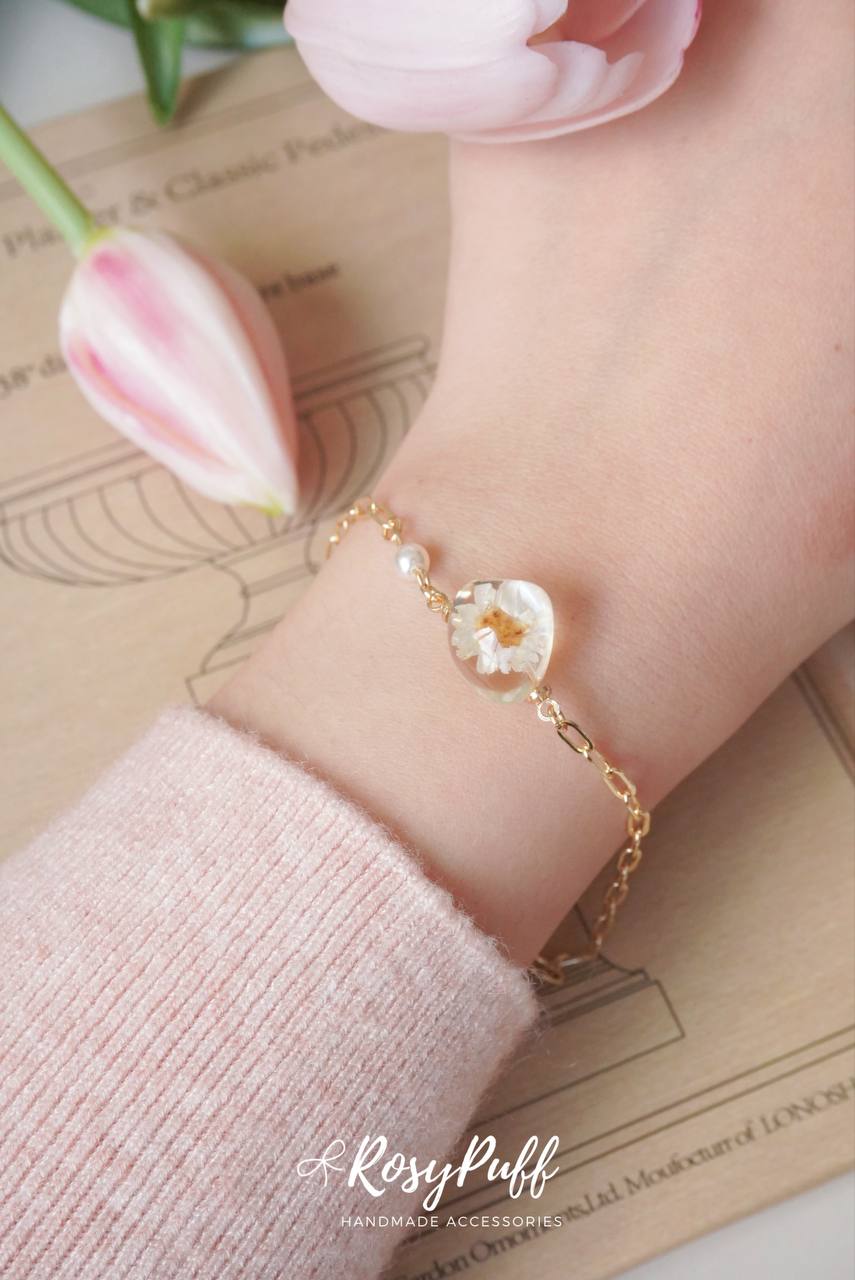 Petite Sunflower Bracelet