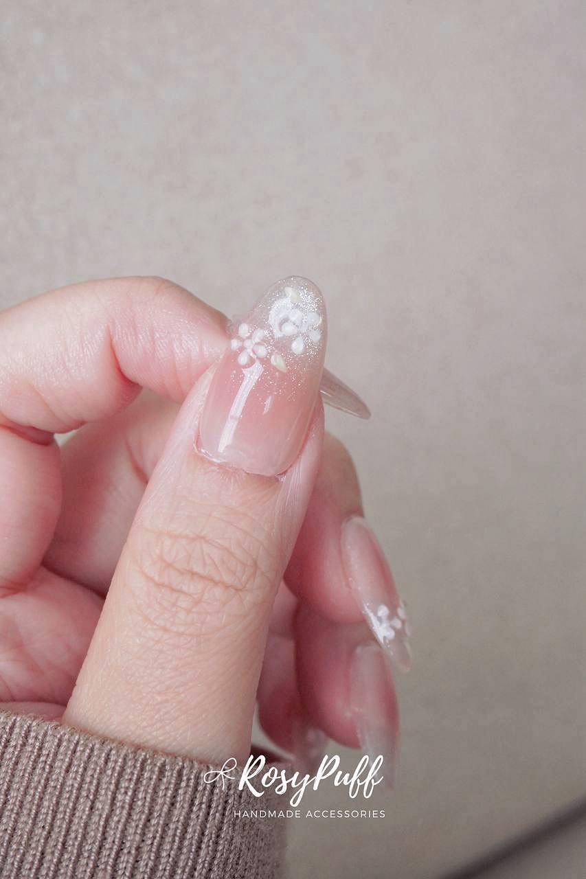 Morning Petals Press-On Nails