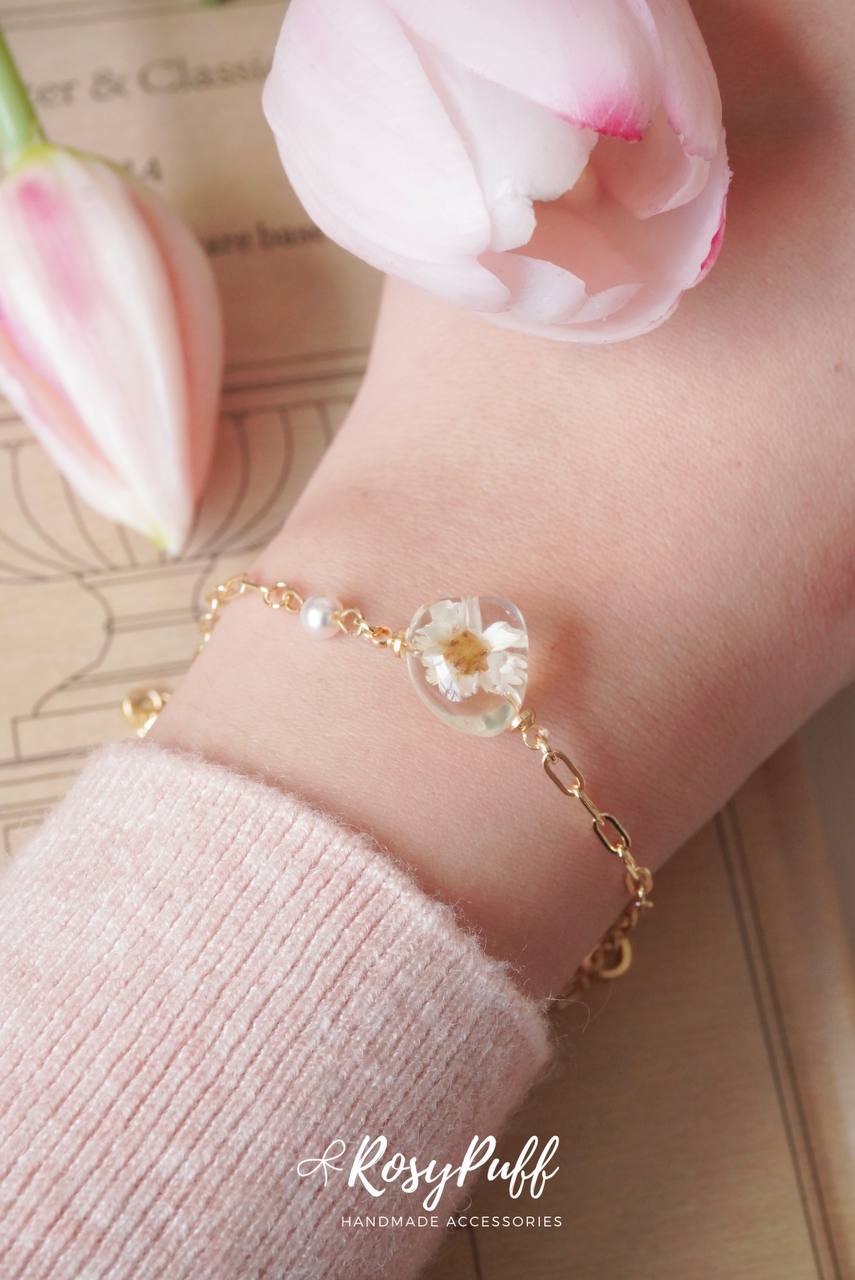 Petite Sunflower Bracelet