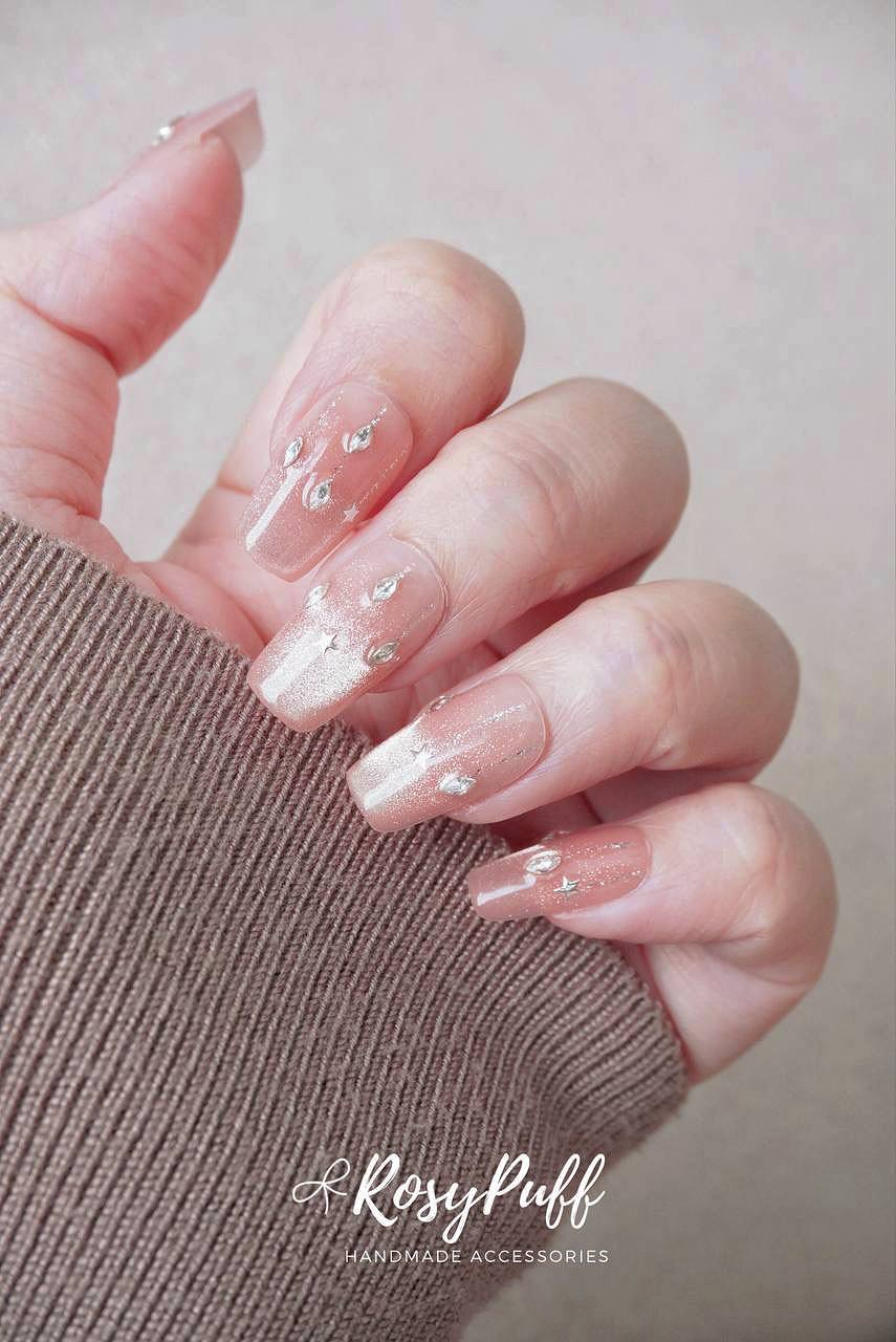 Starry Stars Press-On Nails