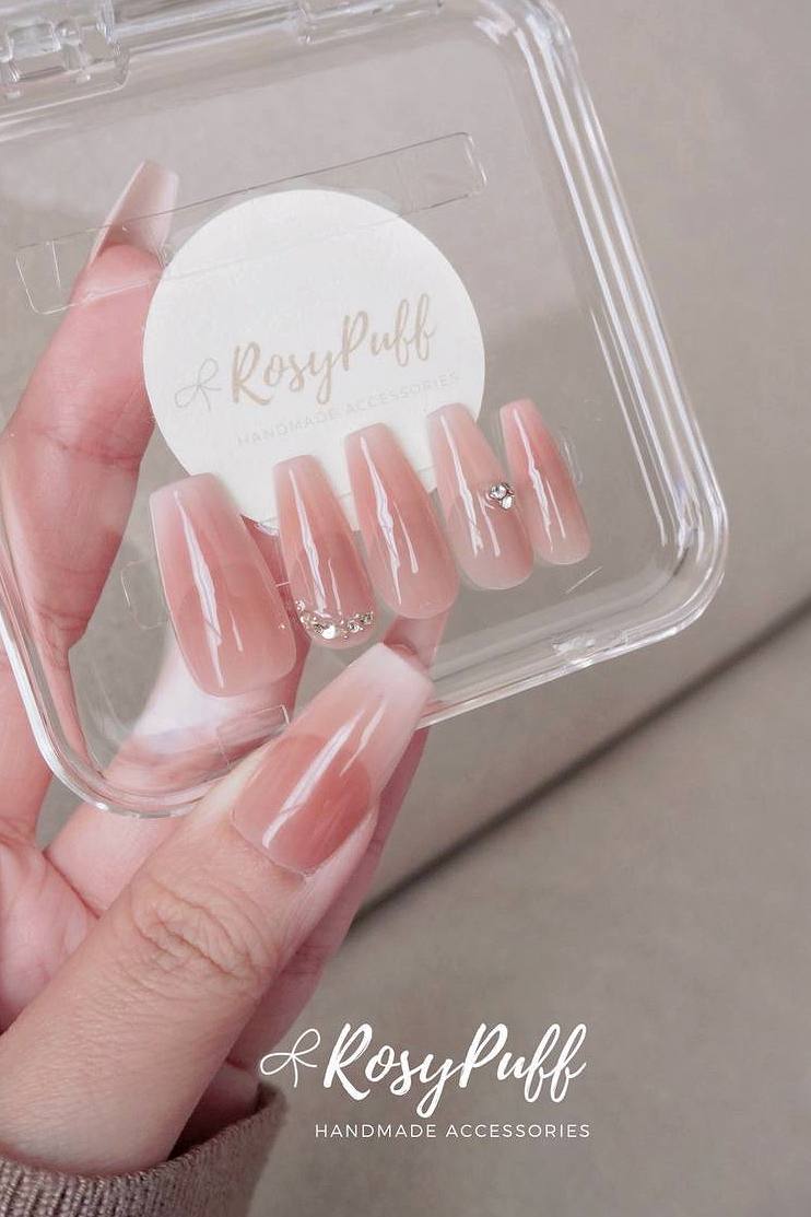 French Blush Press-On Nails