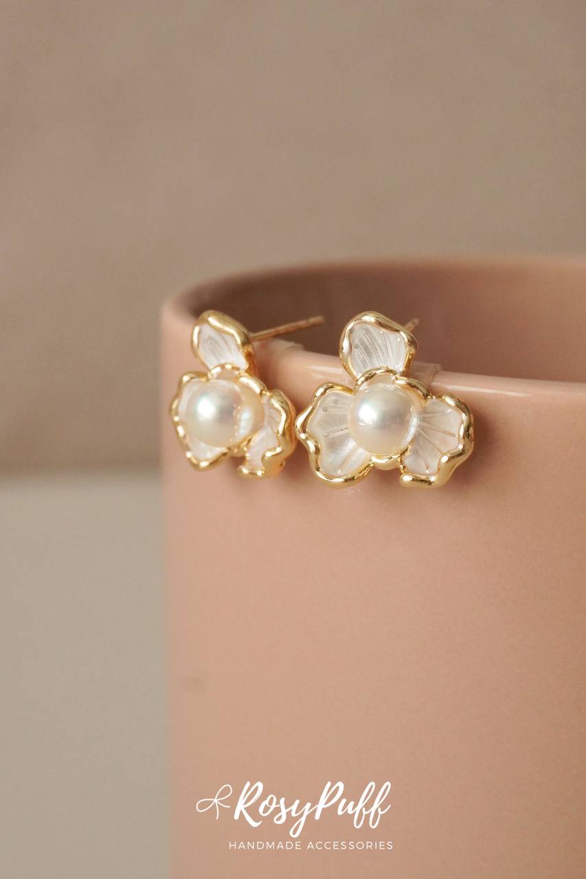 Peony Fortune Earrings