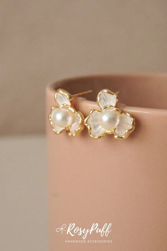 Peony Fortune Earrings