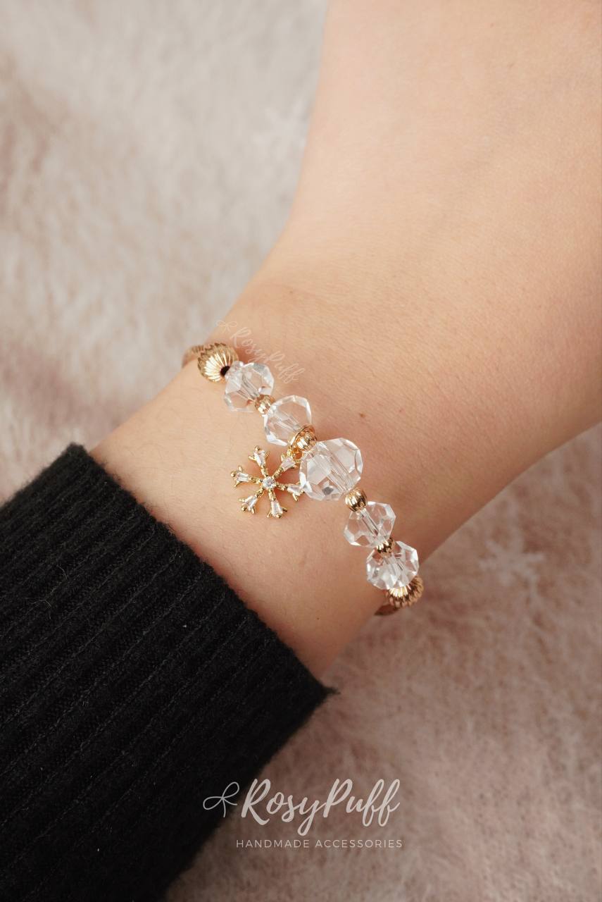 Icy Sparkles Bracelet In Gold