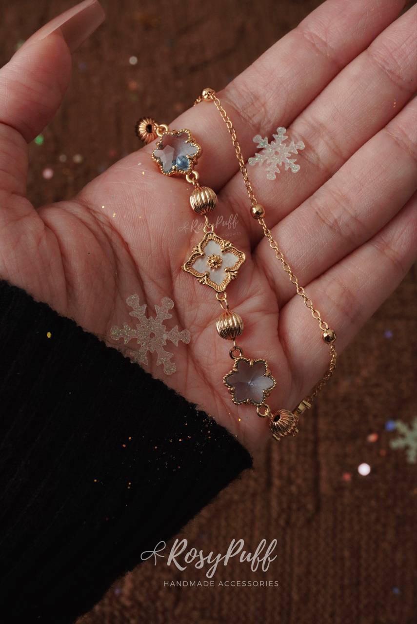 Snow Stardust Bracelet In Blue 2.0