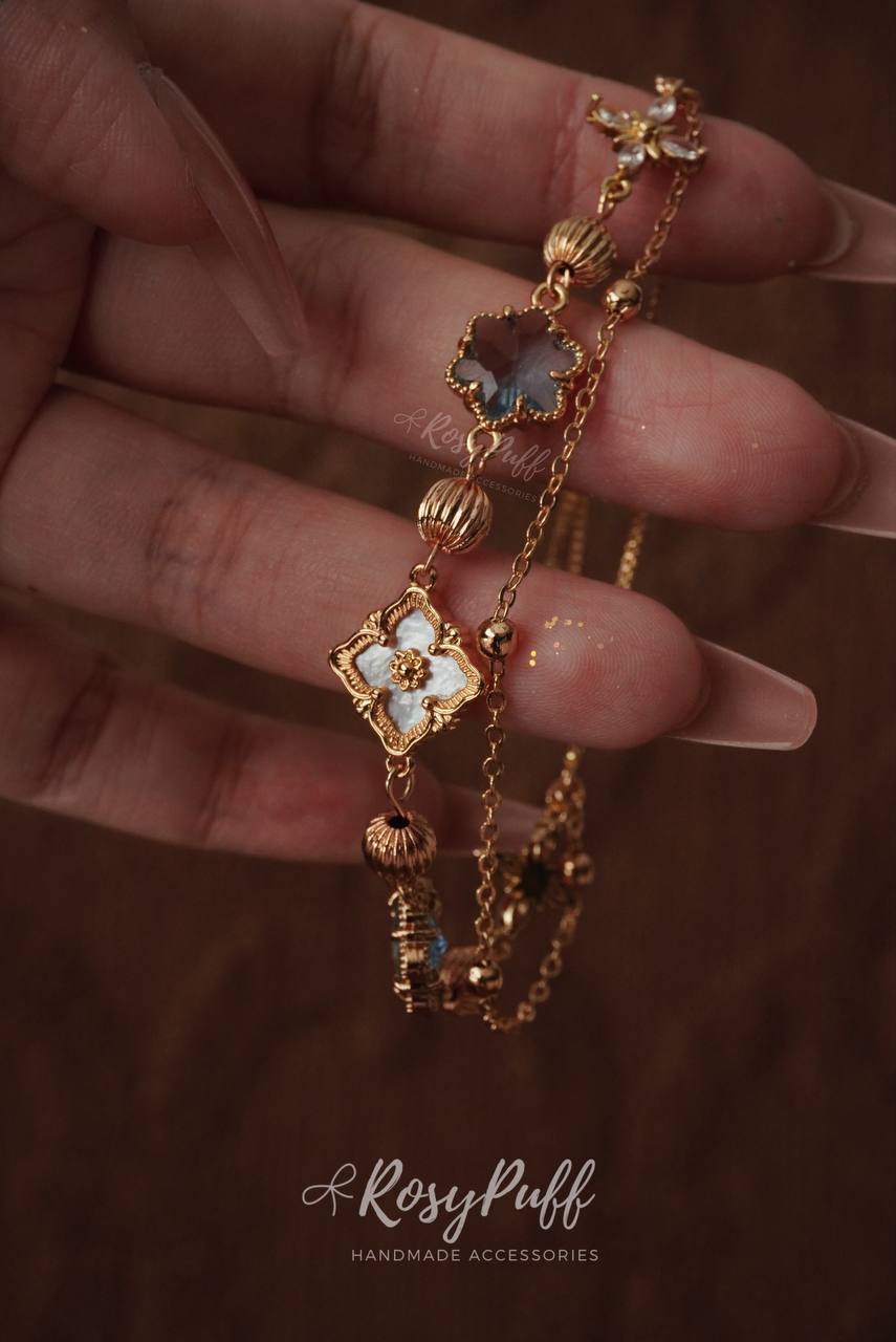 Snow Stardust Bracelet In Blue 2.0