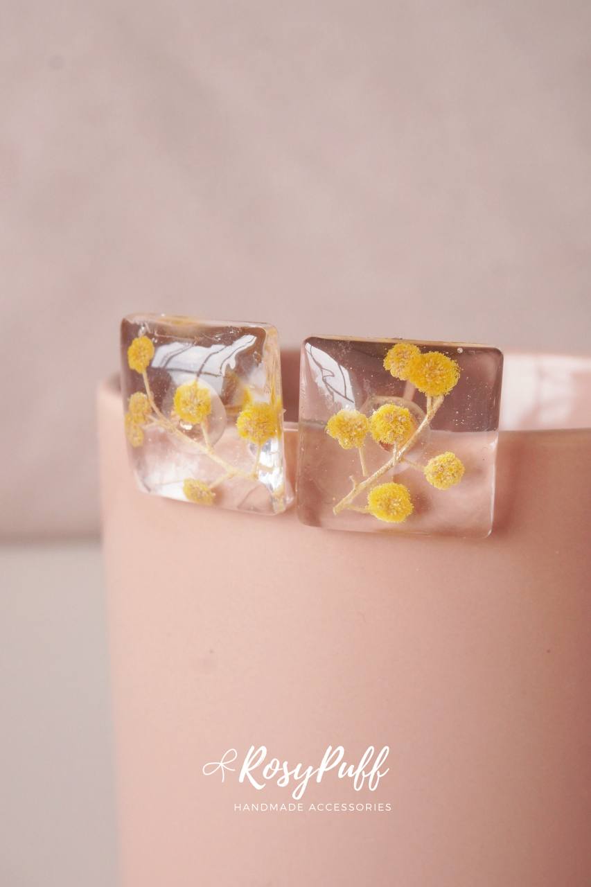 Billy Buttons Earrings