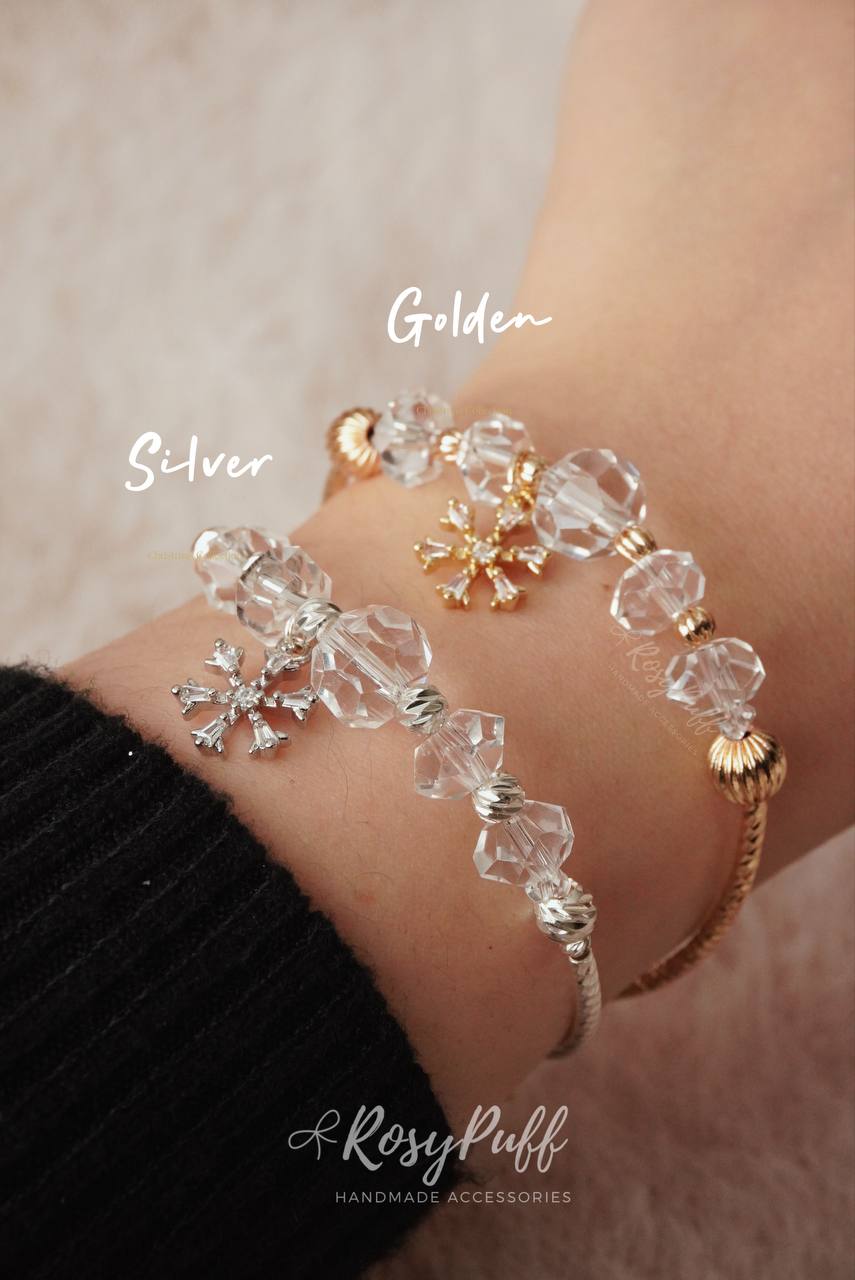 Icy Sparkles Bracelet In Gold