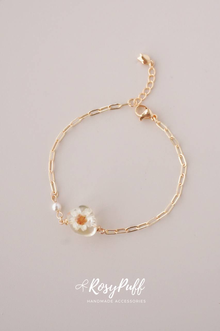 Petite Sunflower Bracelet