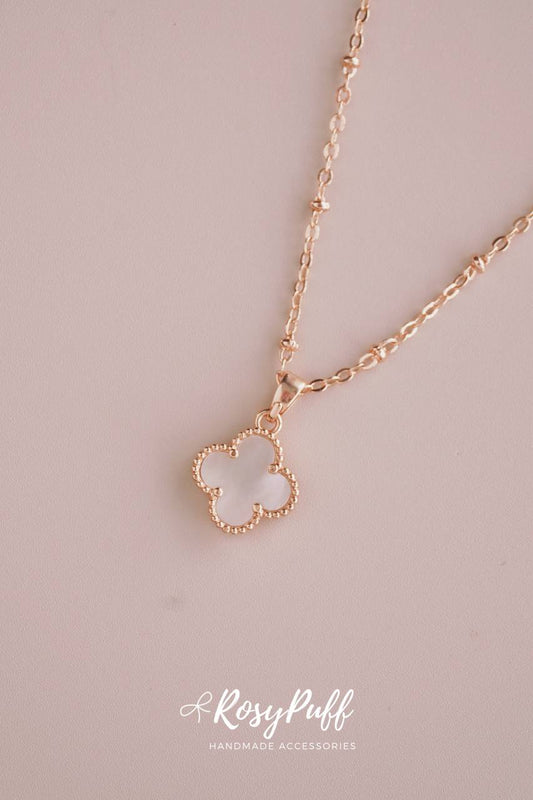 Pearl Clover Necklace