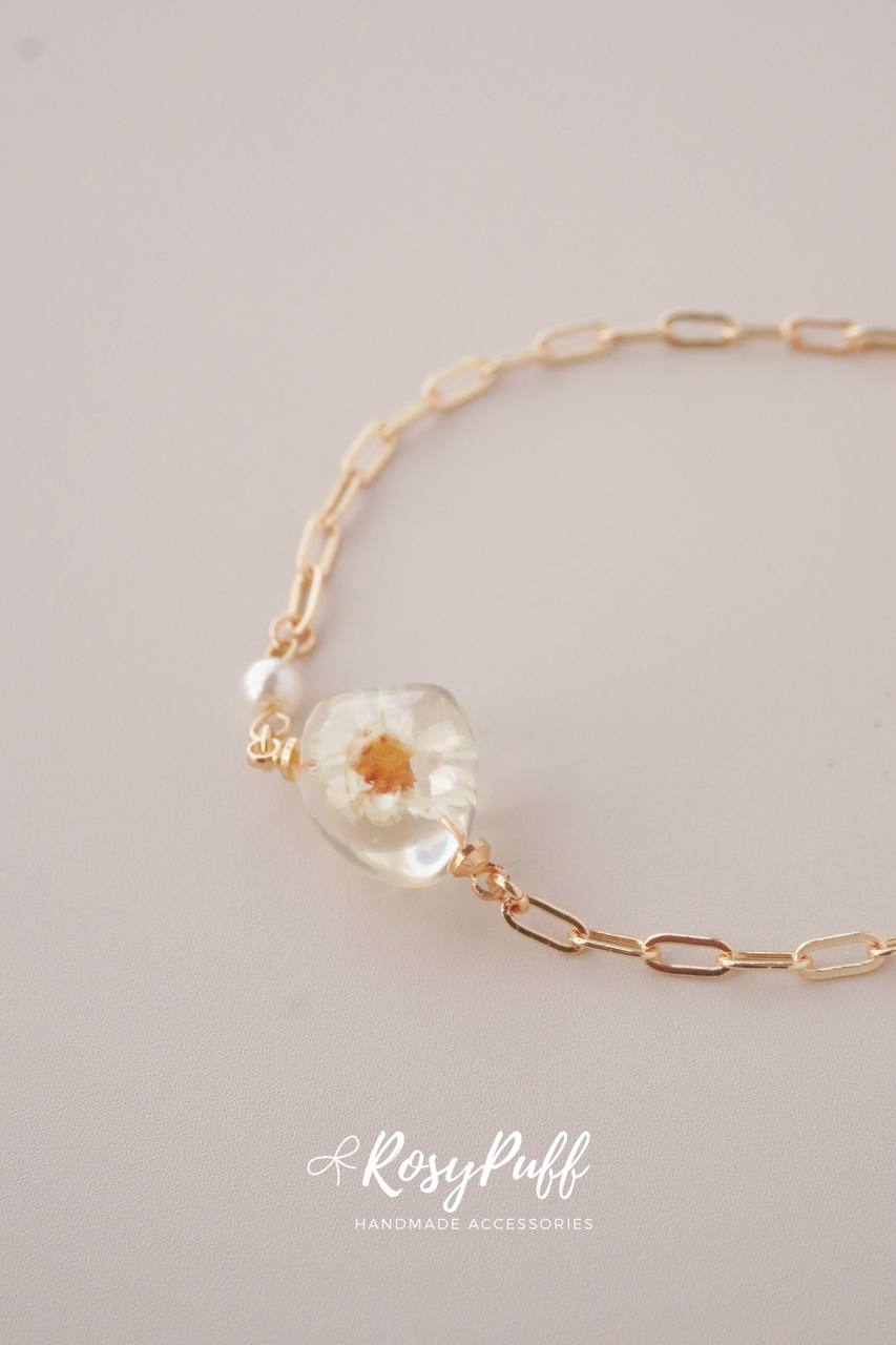 Petite Sunflower Bracelet