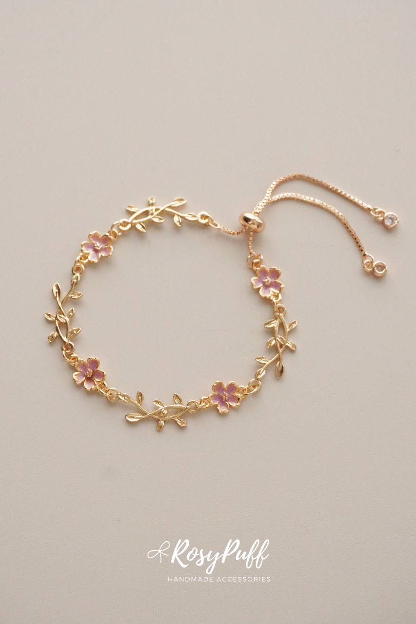Violet Sakura Bloomie Bracelet