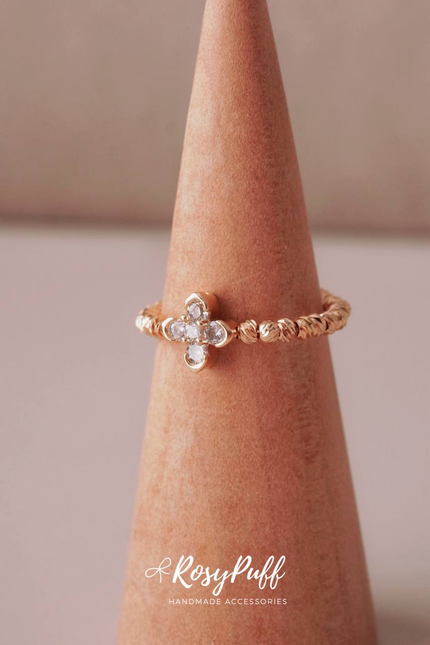 Lucky Clover Ring In Gold