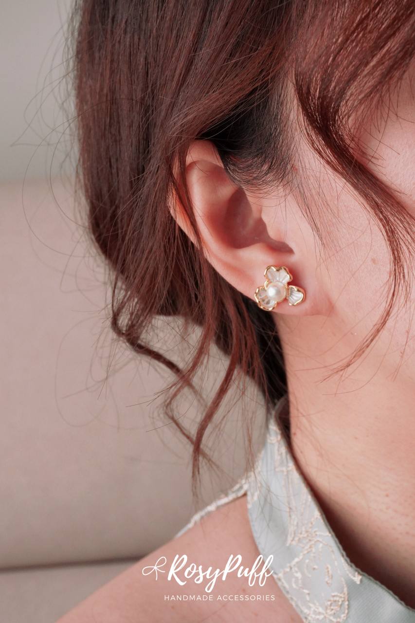 Peony Fortune Earrings