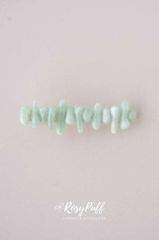Tiffany Blue Crystal Hair clip
