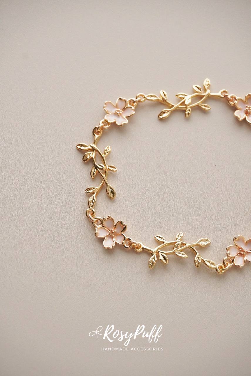 Pastel Pink Sakura Bloomie Bracelet