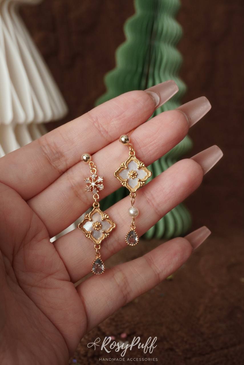 Snowy Earring In Blue 2.0