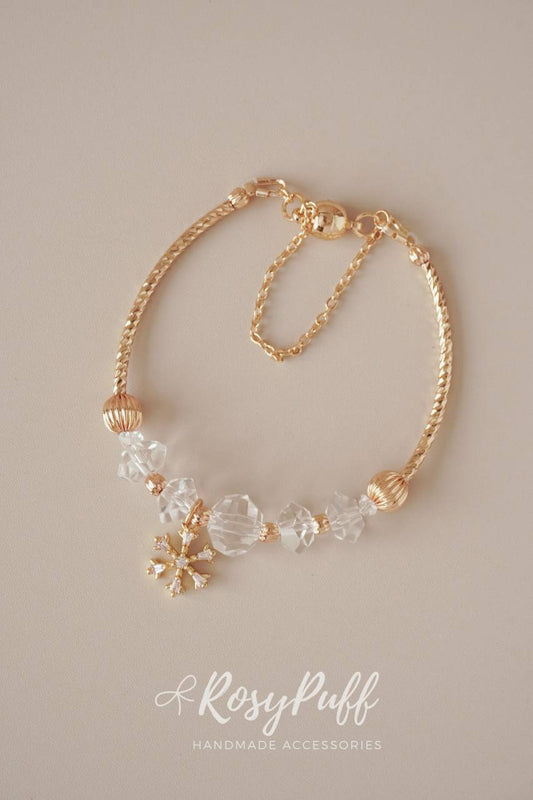 Icy Sparkles Bracelet In Gold
