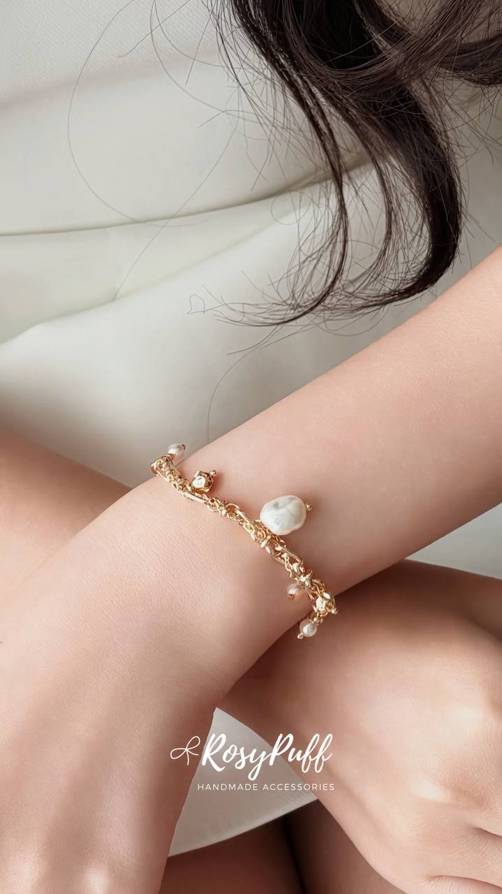 Pearl Poetry Bracelet