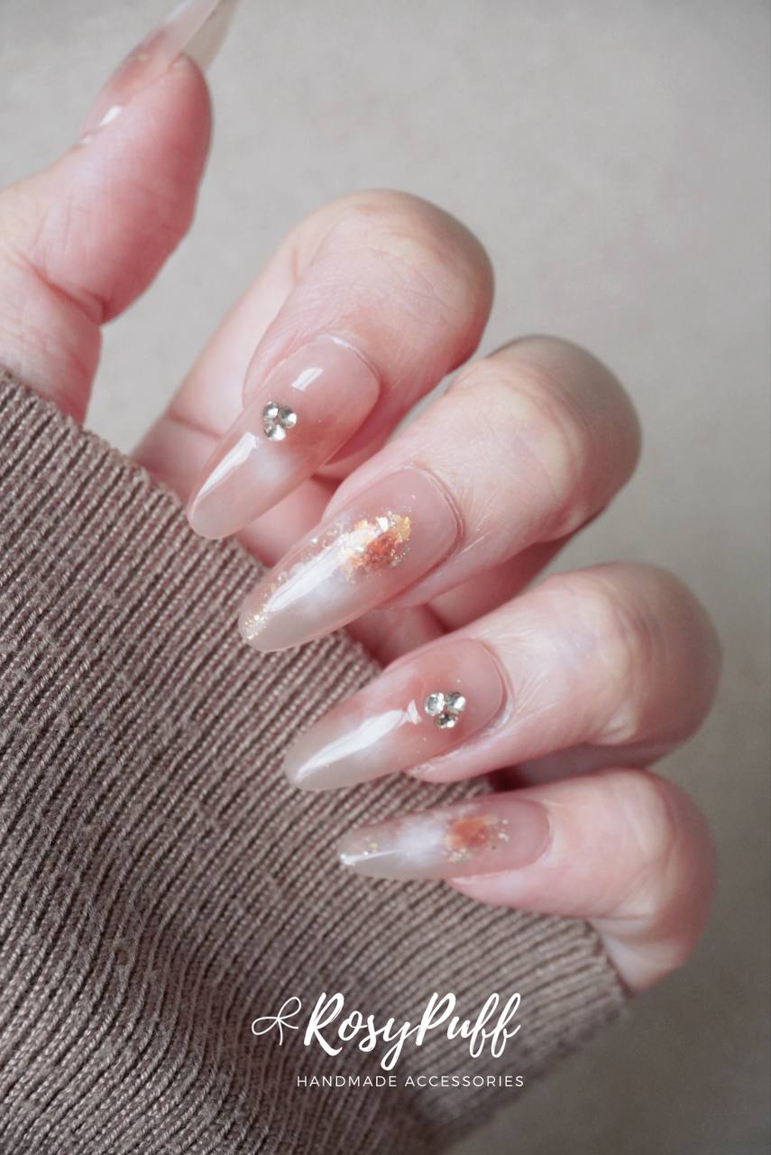 Moonlit Silk Press-On Nails