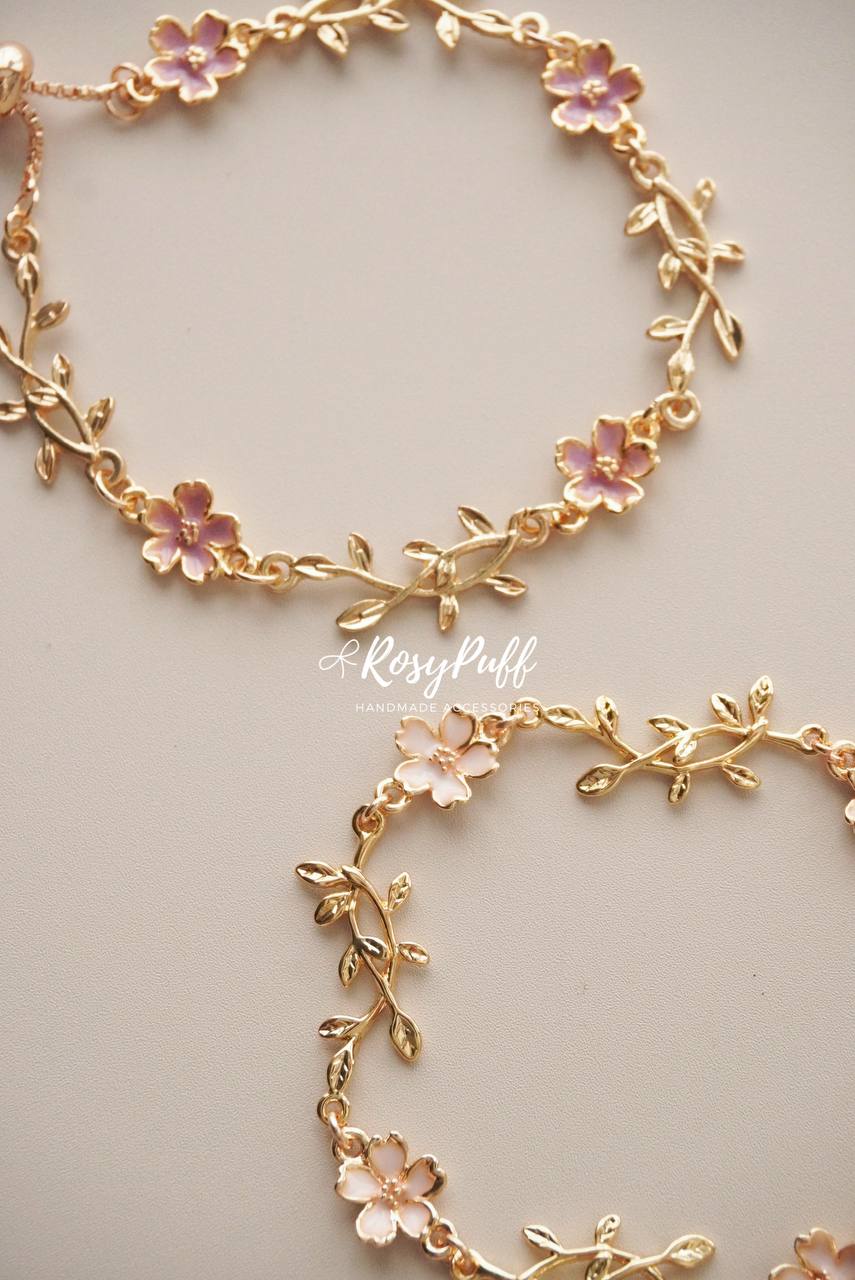 Violet Sakura Bloomie Bracelet