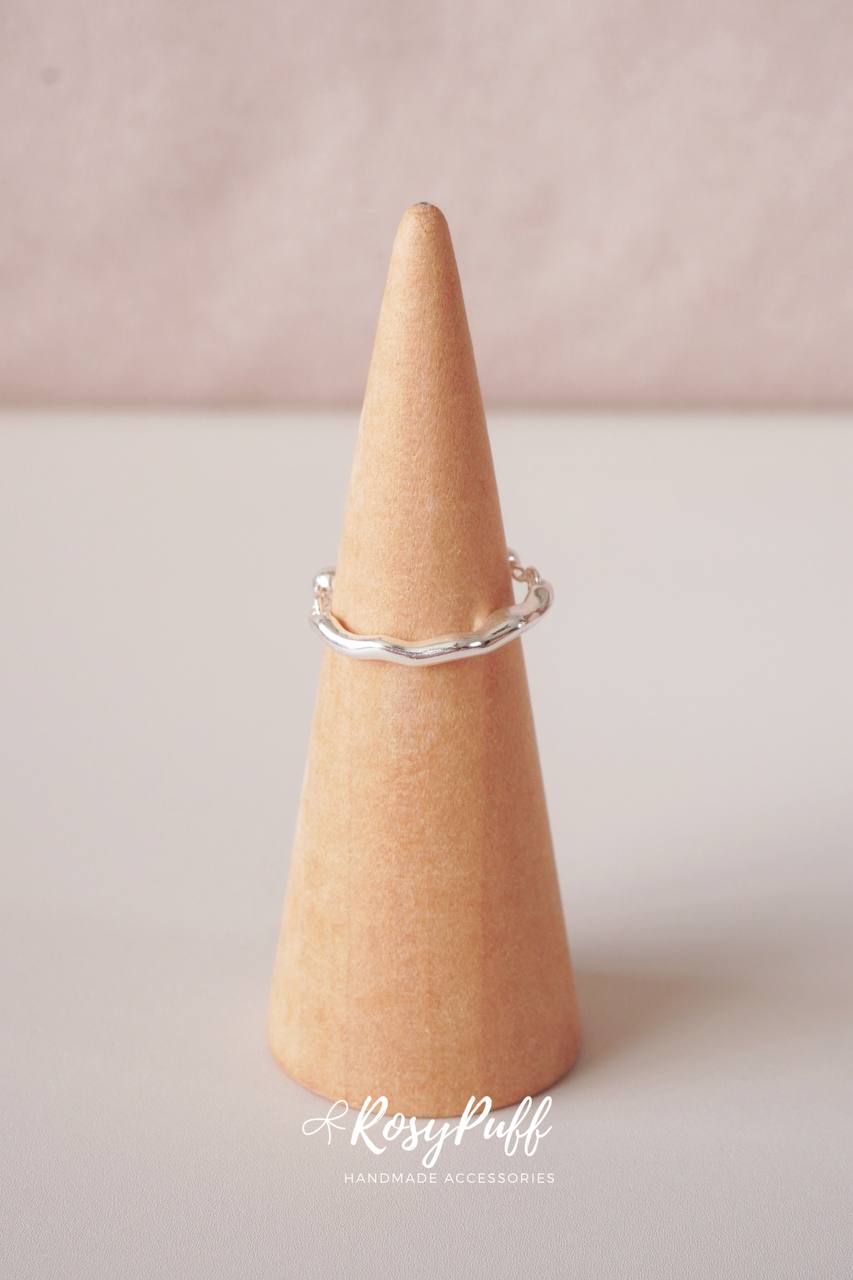 Bloom Aura Ring In Silver